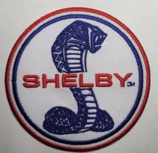Shelby Mustang (iron on) embroidered patch
