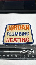 Vintage Jordan Plumbing & Heating patch A4