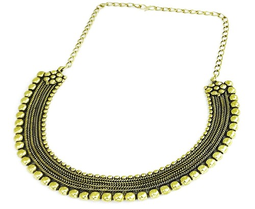 Indian Ethnic Gold Tone Oxidized Women 
