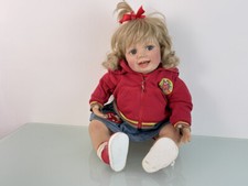 Künstlerpuppe Donna Rubert Vinyl Puppe 60 cm. Top Zustand 