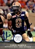Chris Randle Signed 2016 Upper Deck CFL Football card Winnipeg Blue Bombers