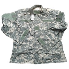 NUEVO CON ETIQUETAS Abrigo Ejército Uniforme de Combate Para Hombre Mediano Corto Digital Camuflado Chaqueta Cremallera Ejército de EE. UU.