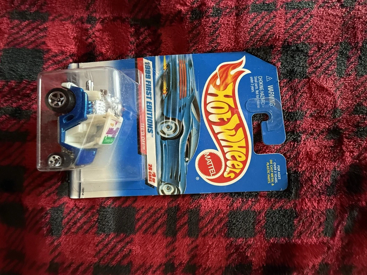 Hot Wheels First Editions Diecast Racing Cars 1999 Vehicle Year
