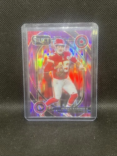 2024 Panini Select - Club Level Patrick Mahomes II #223 Purple Shock Prizm /360