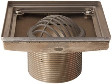 Newport Brass 277-01 Decorative Drains 4" Shower 12 X 3 X 18", No Finish