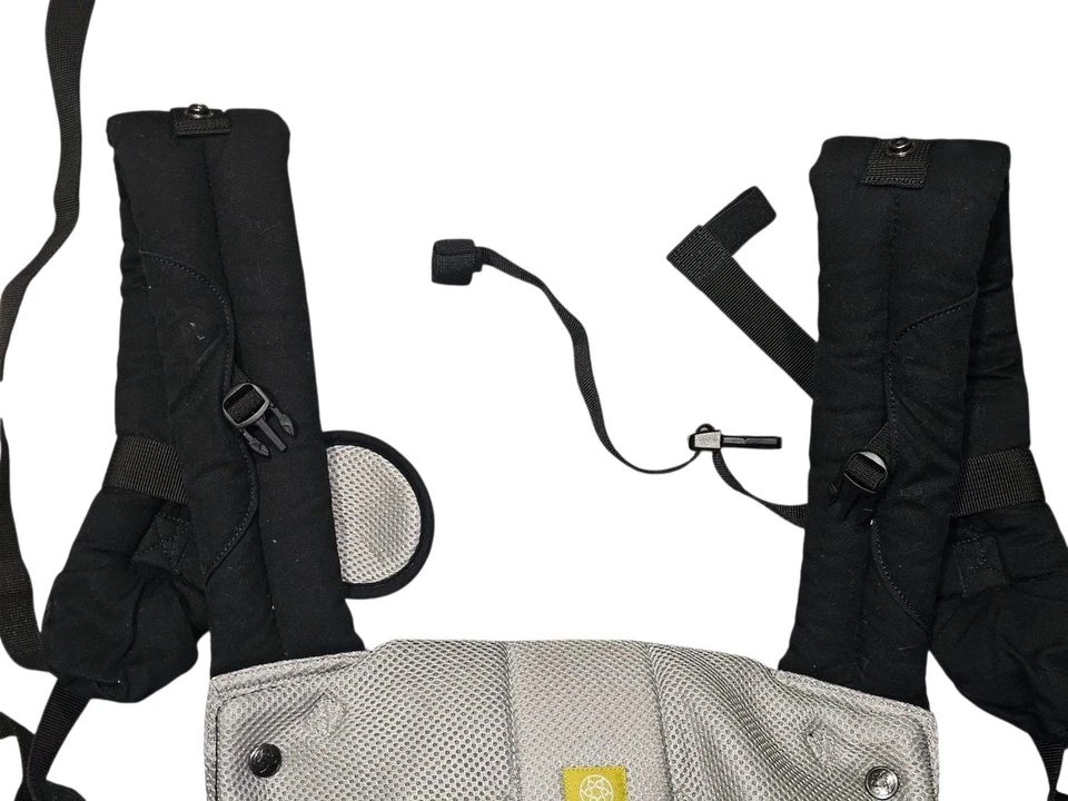 Portabebés ergonómico Lille Baby - plateado/negro excelente estado Foto 2 de 4