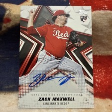 2026 Topps Baseball Stars Auto ZACH MAXWELL (RC) #BSA-ZAM Reds Big Sugar