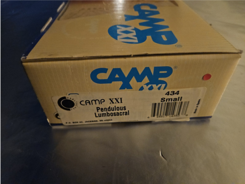 Camp XXI Lumbosacral Support 434 Corset Girdle Back Pain Adjustable W Box NEW - Afbeelding 5 van 7