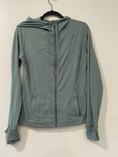 Lululemon Hooded Define Jacket Nulu Tidewater Teal Green Women  s Size 10