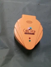 Nostalgia Electrics Cake Pop Bakery Kit Donut Hole Maker JFD100 Orange Yellow