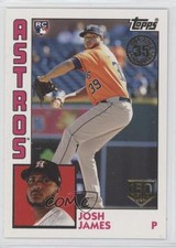 2019 Topps 1984 Baseball Rookies 150th Anniversary 87/150 Josh James #84R-JJ y0i