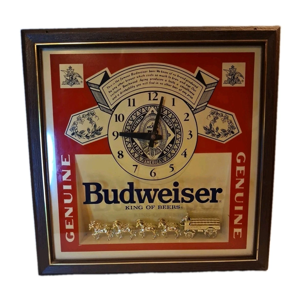 25+ budweiser beer clock for sale | Updated Oct 2026