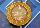 1993 Flamingo Hilton Casino 1946 Casino Silver Strike Las Vegas .999 fine silver