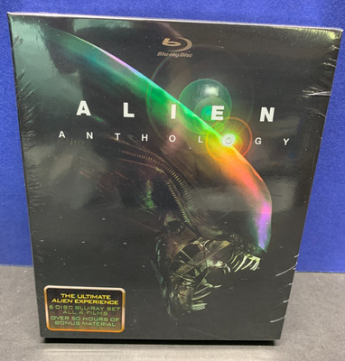 ALIEN ANTHOLOGY - 6 DISC BLU-RAY BOX SET - ALL 4 FILMS - NEW SEALED!