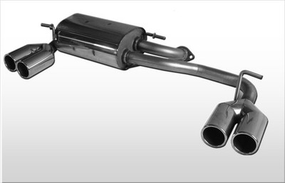 FOX Sportauspuff Subaru Justy 2 JMA/MS 1995-2003, 2x76mm re/li