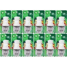 Box of 12x Air Wick Scented Oil Air Freshener Plug in Warmer, White