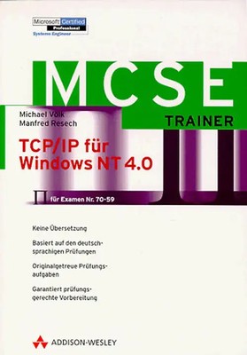 TCP/IP für Windows NT 4.0. MCSE-Examen 70-59