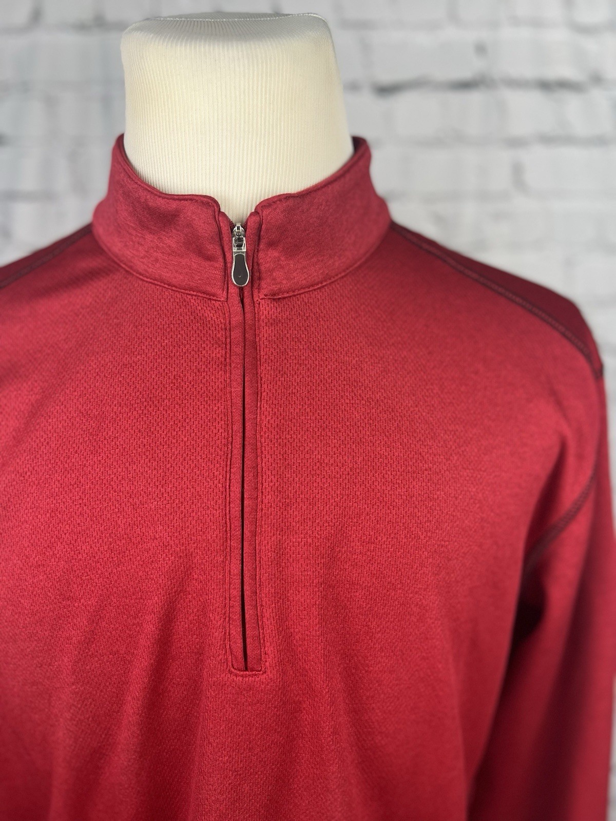 Pebble Beach Performance Quarter Zip Jacket Men M… - image 6