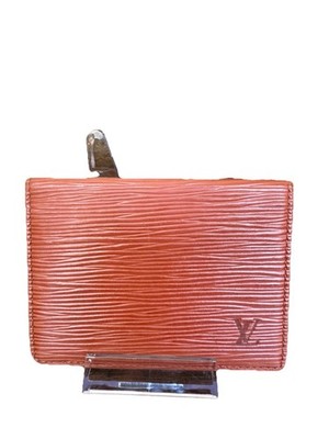 LOUIS VUITTON 　EPI　財布 Louis Vuitton Epi Leather Bifold Card Holder Wallet – Orange | eBay