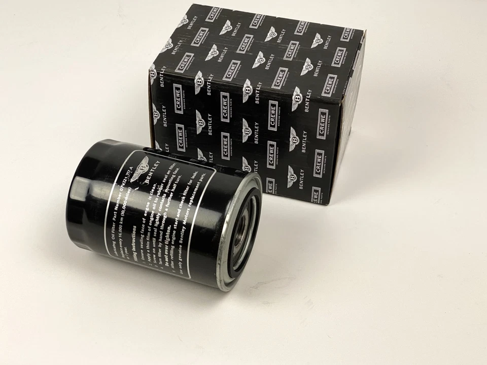 Filtro de aceite Bentley & Rolls Royce 07V1217A - genuino Foto 2 de 4