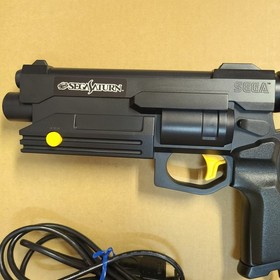 SEGA SATURN VIRTUA GUN 2 Controllers VIRTUA COP 1 2 House of the dead Boxed #5