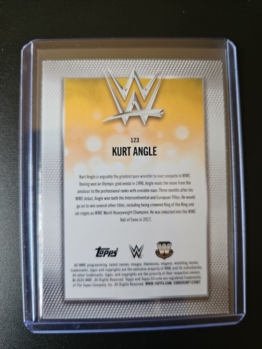 2026 Topps Chrome WWE - Legend Kurt Angel #123  - Picture 2 of 2