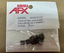 12x Aurora AFX Track Hold Together Clips - Keeps Multi Lane Track Together  NOS