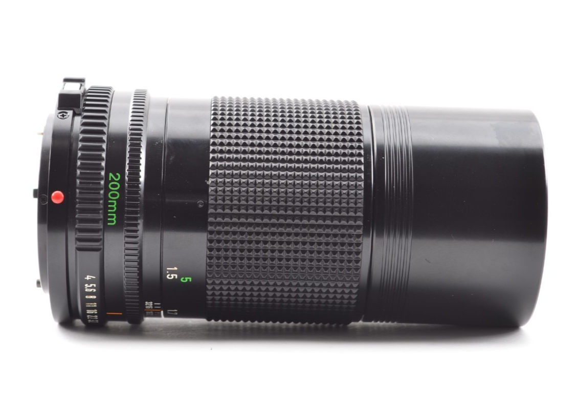 Top Mint】CANON New FD 200mm f/4 for AE-1 program,A-1,F-1 Lens