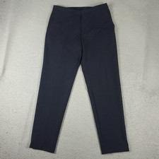 Hugo Boss Pants Mens 32x31 Navy Blue Stretch Polyester Chino Trousers