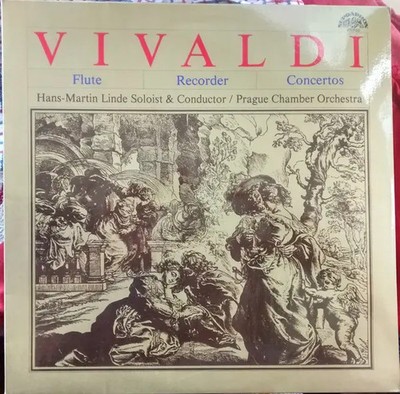 LP Antonio Vivaldi , Prague Chamber Orchestra , Hans-Martin Li Koncerty Pro Flé