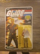 GI Joe Tiger Force Duke 3.75  Action Figure Super 7 ReAction NewSealed UNPUNCHED