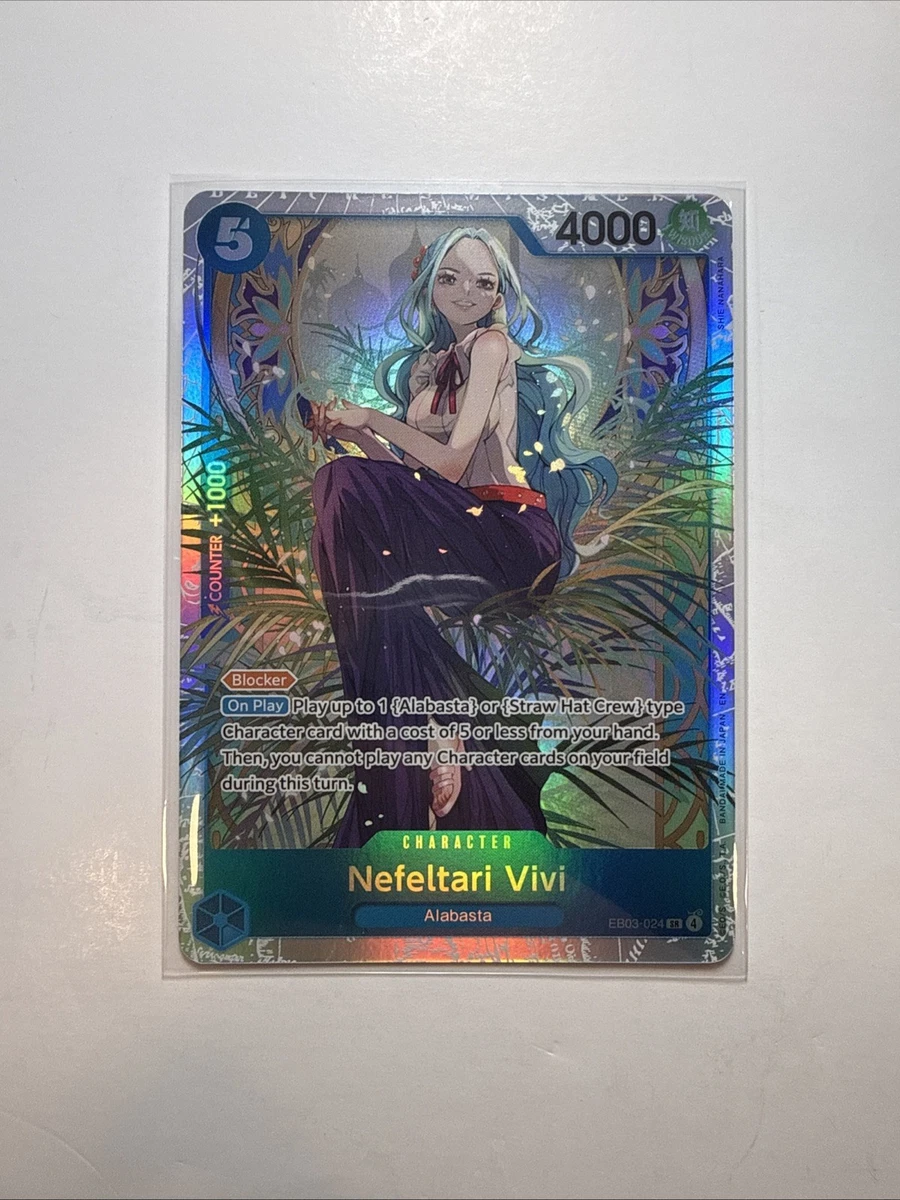Nefeltari Vivi-024 EB03-024 Extra Booster: One Piece Heroines