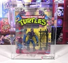 Vintage 1991 TMNT MOC FOOT SOLDIER Series 1 - 44 Back Graded AFA 80 Playmates