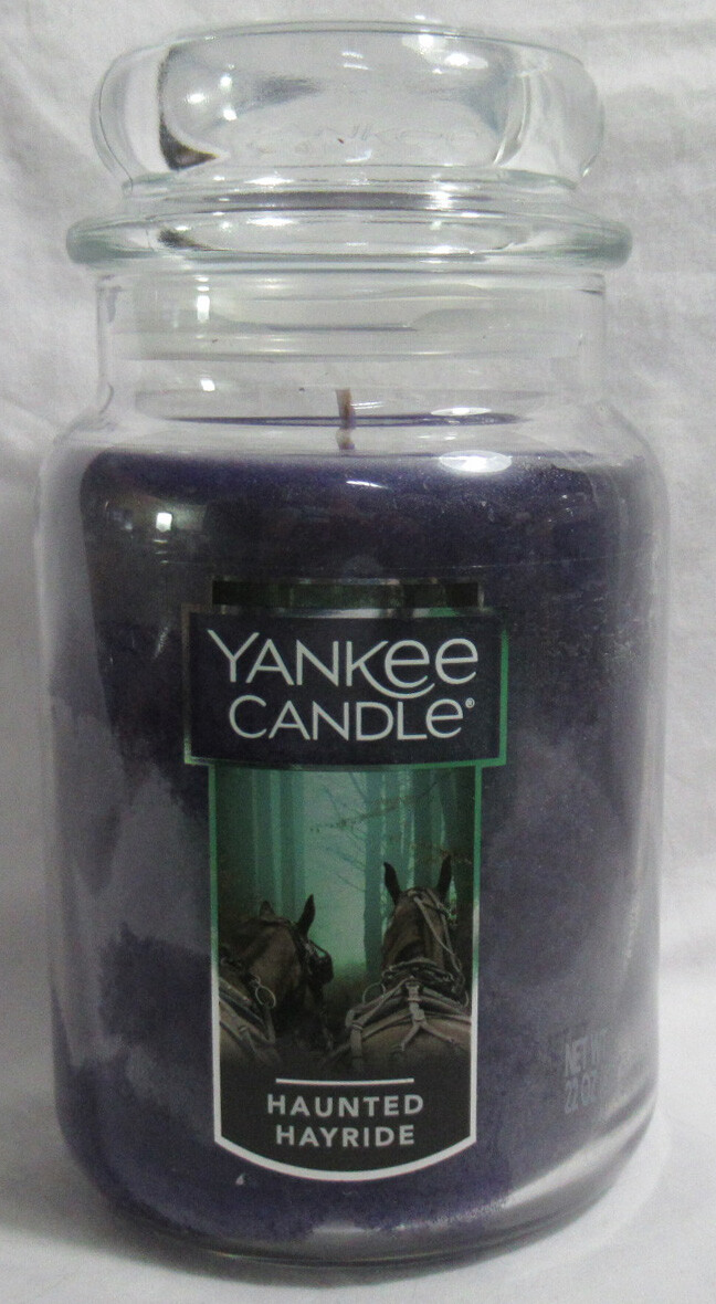 Yankee Candle Large Jar Candle 110150 hr 22 oz Halloween purple