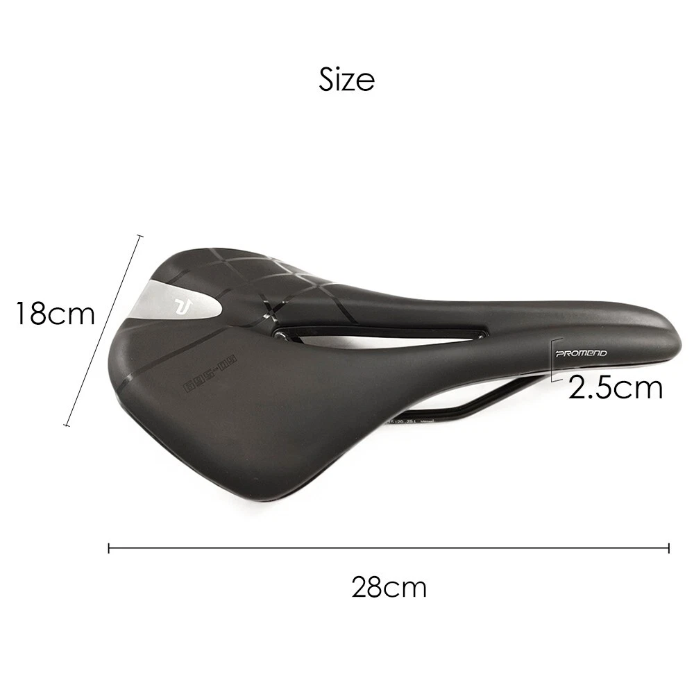Bike best sale saddle size