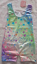Girls Gymnastics Leotards with Shorts for Gym Tumbling Class 5 Years