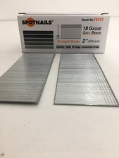 Spotnails 18532 18 gauge brad nails 2" leg, 5,000pcs/box. No1 nails In The U.S.A