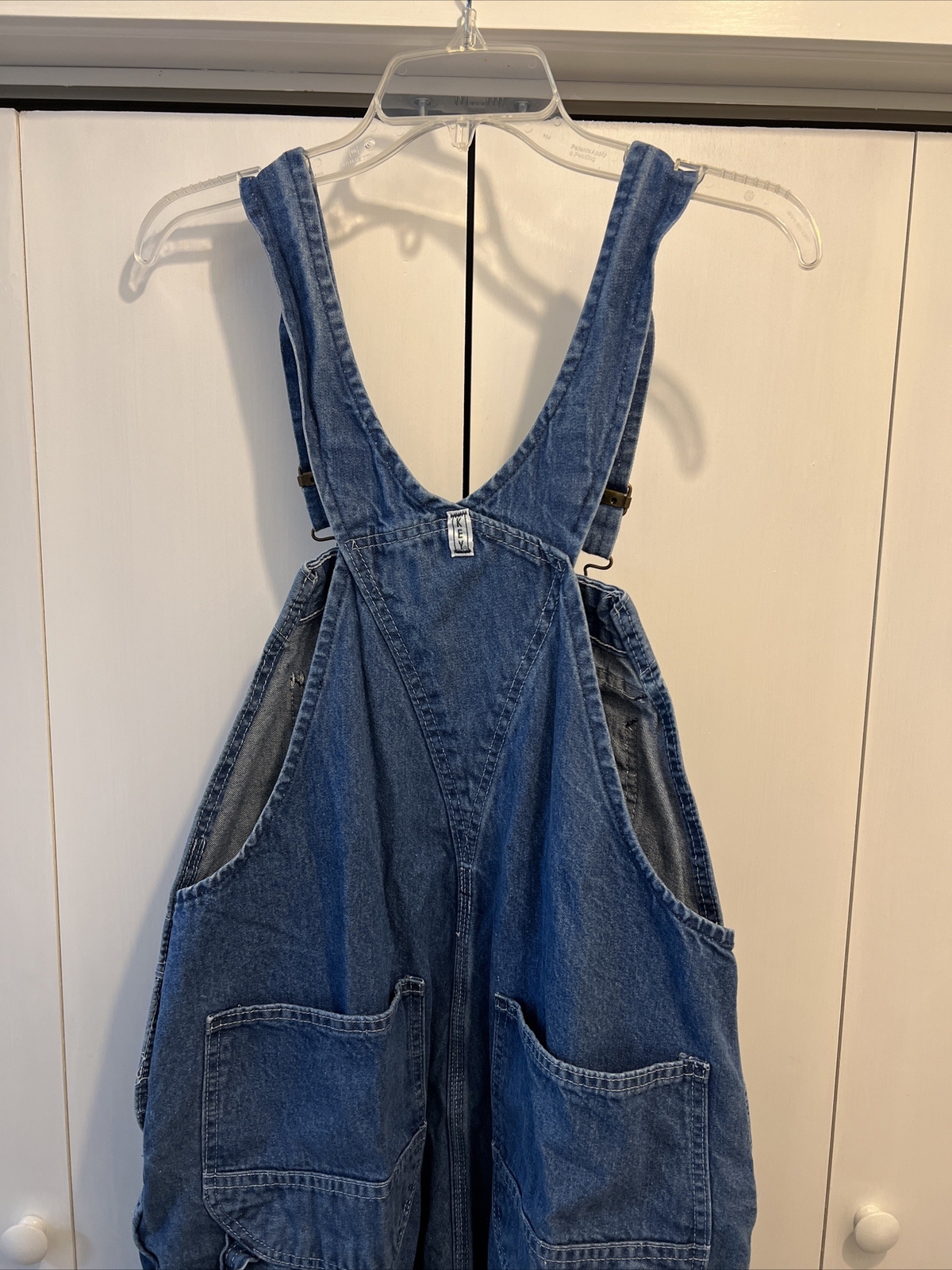 KEY Imperial Aristocrat Men's Blue Denim Farmer Bib Overalls Men's