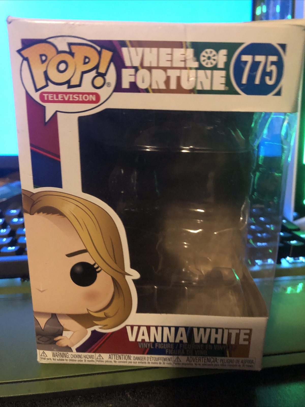 Vaulted Funko Pop! Television: #775 Wheel Of Fortune Vanna White, Box Only