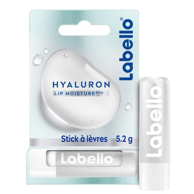 LABELLO Hydratant Hyaluron 1 x 52 g Baume à lèvres à la formule ultra-hydrata...