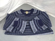 VTG LL Bean Mens Shetland Wool Sweater Size Large