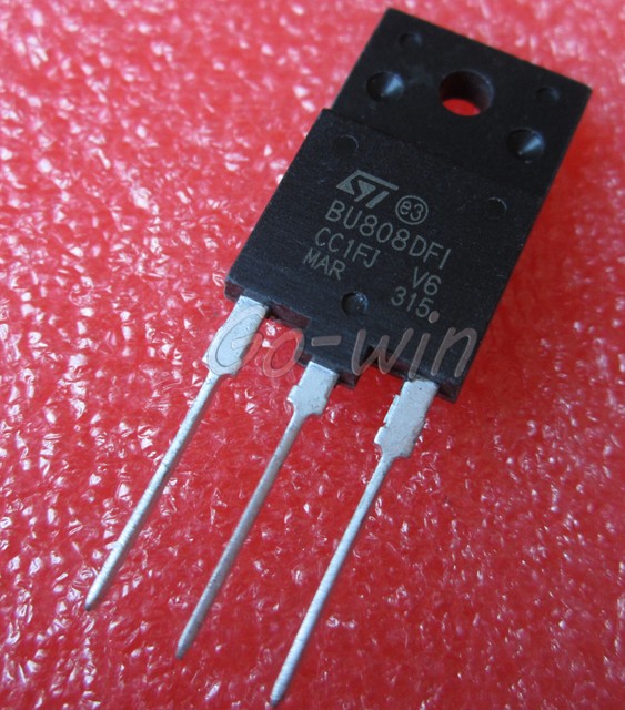10PCS BU808DFI IC TRANSISTR DARL NPN ISOWATT218 NEW | eBay