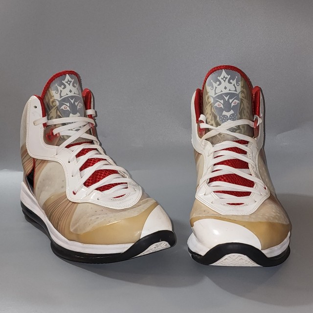 Size 15 - Nike Lebron 8 V/2 Home 2011 