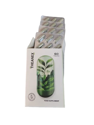 SUPPLEMENTS SANCTUARY Theanex All Natural Weight Management, 60 Capsules, Vegan, Gluten Free