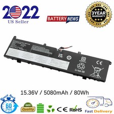 L17M4P72 SB10Q76928 01AY968 Battery for Lenovo ThinkPad X1 1st Gen/2nd Gen 80Wh