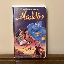 Aladdin Black Diamond VHS - Walt Disney Classics