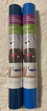 CRICUT 2 Roll Lot Teal Blue & Cyan Premium IRON-ON Vinyl NEW