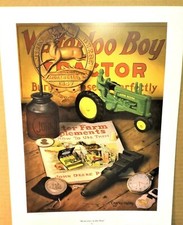 JOHN DEERE ART by CHARLES FREITAG - MEMORIES of the PAST - SIGNED LTD ED PRINT