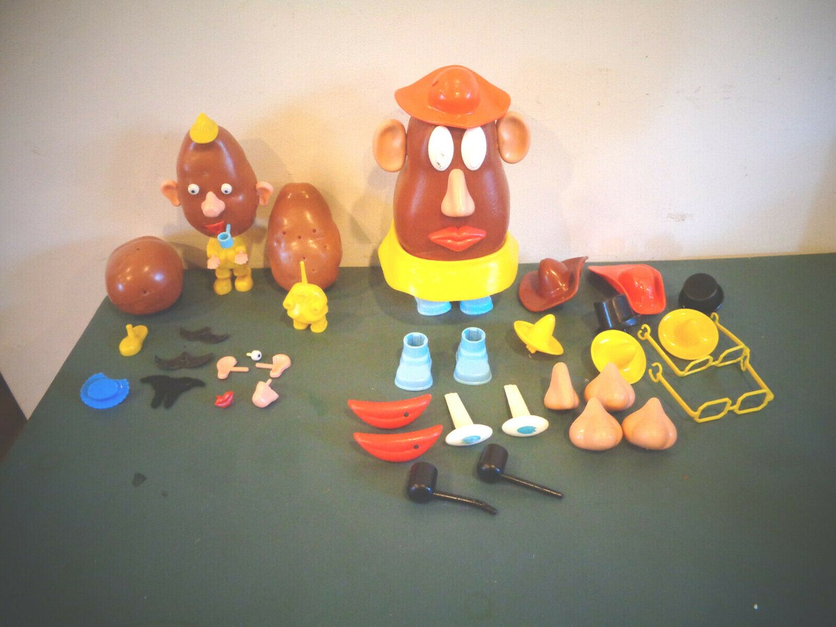 VINTAGE 1973 1970'S ORIGINAL MR. POTATO HEAD PARTS & PIECES