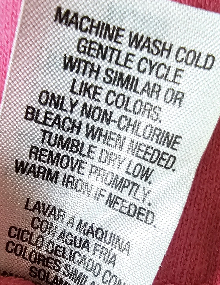 Pantalones capri Basic Editions para mujer talla XL X grande rosa Foto 3 de 4